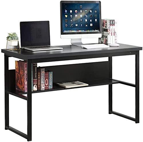 Computer Desk Home Office Writing Study Desk in Black